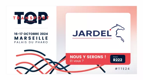 Retrouvez l'équipe Commerciale du Groupe Jardel au Salon Top Transport Europe les 16 et 17 octobre prochain ! 